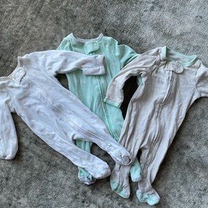 Newborn Cloud Island Target neutral colors onesies pajamas